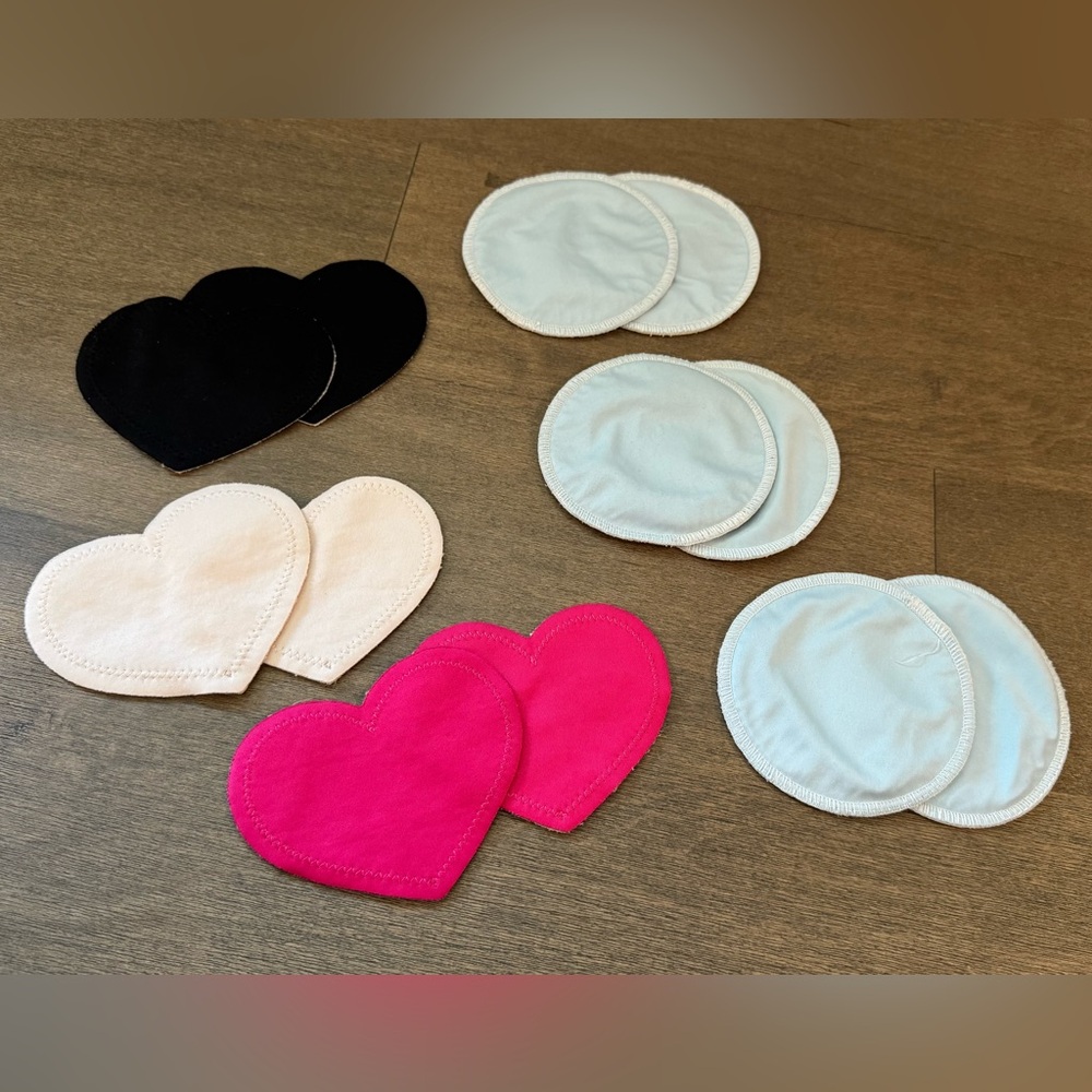 Bamboobies nursing and pumping bra inserts - Set of 6 pairs